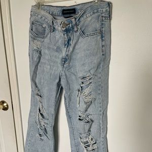 Aeropostale ripped jeans